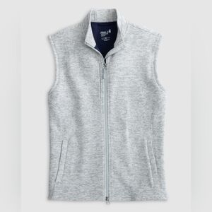 Johnnie-O Big And Tall Denalis Mens Gray Vest